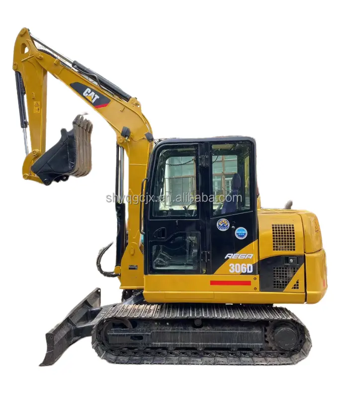 Epa Motor Tweedehands Cat306d 306e 307e Machines Hydraulische Backhoe Crawler Mini 6Ton Gebruikte 306d Graafmachine