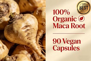 Cápsulas de Maca Negra Orgánica para Mujeres Adultas y Hombres, Aumento de Cadera y Glúteos, Potenciador de Curvas, Antioxidante, Suplemento Natural para la Salud - Product Image 3