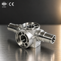 Vanne OEM en acier inoxydable |   Vanne moulée par usinage CNC 5 axes de classe 101 pour systèmes de tuyauterie d'équipement