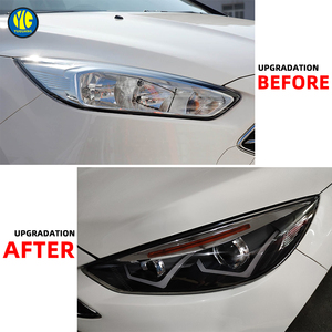 Đèn pha YU GUANG Plug and Play cho Ford <span class=keywords><strong>Focus</strong></span> MK3 2015-2018, đèn pha <span class=keywords><strong>LED</strong></span> độ, phụ kiện ô tô, thấu kính đèn pha projector - Product Image 3