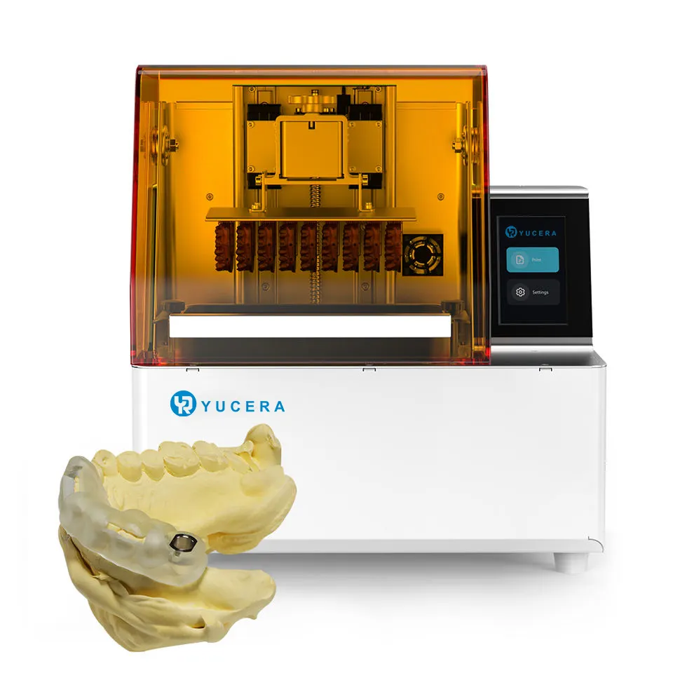 Factory Price YUCERA DJ89-PLUS Professional Manufacturing 3D printer dental ceramic for dental models