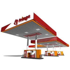 Estação de gasolina de sinalização direcional da estação de gasolina para venda