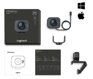 Caméra de bureau <span class=keywords><strong>USB</strong></span> <span class=keywords><strong>StreamCam</strong></span> HD originale, webcam pour diffusion en direct transfrontalière avec capteur d'image CMOS, webcam en stock pour Lo-gitech - Product Image 3