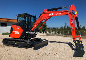 Mini-excavatrice d'origine, marque japonaise de premier plan, U56-5, en bon état, à vendre - Product Image 2