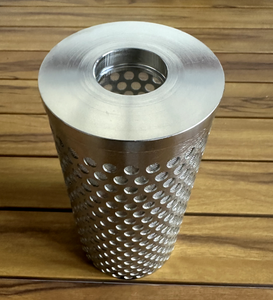 Cartucho de cilindro de filtro de malla tejida industrial Tubo de filtro de motor de bomba de metal perforado de acero inoxidable para industrial - Product Image 4