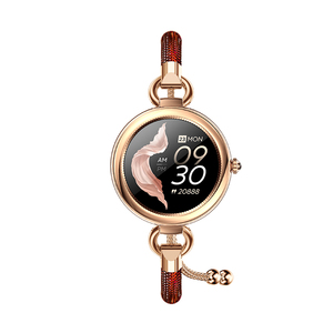 Reloj Inteligente para Mujer F11 CF11max con Incrustaciones de Diamantes, Pantalla AMOLED de 1.19'', Resistente al Agua IP68, Correa de Cristal, Elegante - Product Image 5