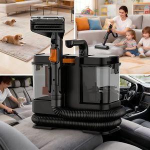 AC Fabric Cleaning Machine <b>Spray</b> Brush Suction All-in-one Multifunctional Household <b>Carpet</b> Vacuum Cleaner Cross-border - Product Image 4