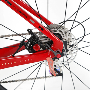 Vélo de route Twitter entièrement en carbone avec roues en carbone, vélo R10 à disque, vélo de route en fibre de carbone, vélos de route 700C, vente en gros - Product Image 6