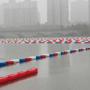 Piste de course aquatique en plastique HDPE avec logo personnalisé, piste de karting extérieure, obstacle, clôture de course à distance pour karting et bateaux - Product Image 1