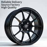 Jantes Flowtone Wheels Flow Forming 4x100, jantes légères pour voitures particulières, jantes JDM, jantes en alliage de 15 pouces en stock