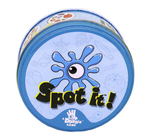 Spot It Doble, Juego de Cartas para Adultos, Ideal para Reuniones Familiares, Cartas Redondas con Personajes de Dibujos <span class=keywords><strong>Animados</strong></span> - Product Image 4