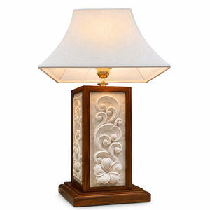 Abat-jour en pierre naturelle moderne, durable, écologique, design antique, pour la maison, la salle à manger, l'appartement, l'hôtel, le bureau, le salon, la ferme - Product Image 1