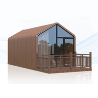 Maisonnette préfabriquée en acier personnalisable et portable, micro-maison modulaire, bureau, 28.06