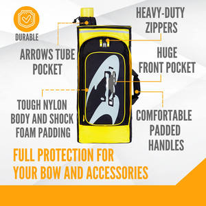 Estuche para Arco de Arquería Reforzado con Acero, Impermeable y Resistente, Forrado con Plumas de Pato, Acolchado, Accesorio para Caza al Aire Libre, OEM - Product Image 3