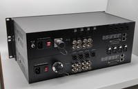 Convertisseur Fibre Optique 3K93C 2 Canaux Vidéo SDI Bidirectionnel 12G avec Boucle de Sortie, 4* Audio XLR Bidirectionnel, Ethernet DB25 - Émetteur et Récepteur
