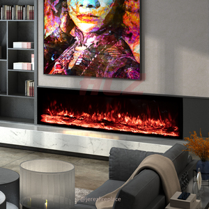 Chimeneas Decorativas <span class=keywords><strong>de</strong></span> Alta Calidad, Chimeneas Eléctricas Empotradas en la <span class=keywords><strong>Pared</strong></span>, <span class=keywords><strong>Estufas</strong></span> con Calefactor LED, <span class=keywords><strong>Chimenea</strong></span> Eléctrica para el Hogar, Soporte para TV, <span class=keywords><strong>Chimenea</strong></span> - Product Image 1