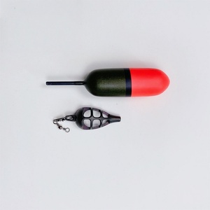 <span class=keywords><strong>Flotteur</strong></span> de pêche en bois de balsa sur mesure Bobber détachable pour système de distribution d'appâts - Product Image 5