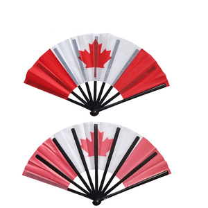 Éventails pliants populaires avec tous les drapeaux nationaux d'Amérique, du Canada, du Mexique, du Brésil, d'Australie, de la Russie, de la France pour encourager les matchs de football en 2026 - Product Image 4