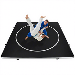 Pliable Portable Oem <span class=keywords><strong>Gonflable</strong></span> Tapis De Lutte Gymnastique Anti-dérapant <span class=keywords><strong>Piste</strong></span> D'air <span class=keywords><strong>3m</strong></span> X <span class=keywords><strong>3m</strong></span> Pvc pour Jiu Jitsu Bjj Mma Judo Formation - Product Image 1