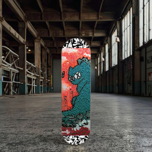 แผ่นสเก็ตบอร์ดแบบขึ้นรูปเมเปิ้ล31*8นิ้วที่ปลอดภัยและไม่มีฟอร์มาลดีไฮด์ปรับแต่งได้เหมาะสำหรับถนนกลางแจ้ง - Product Image 6