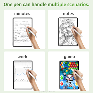 Stylet universel en plastique pour Android <span class=keywords><strong>Samsung</strong></span> S Pen <span class=keywords><strong>Tablette</strong></span> d'ordinateur portable pour Apple iPad Crayon à écran tactile actif - Product Image 4