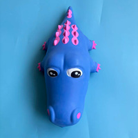 Jouet à presser Crocodile Géant, animal moelleux à remontée lente, jouet sensoriel anti-stress, cadeau de bureau mignon pour enfants et adultes