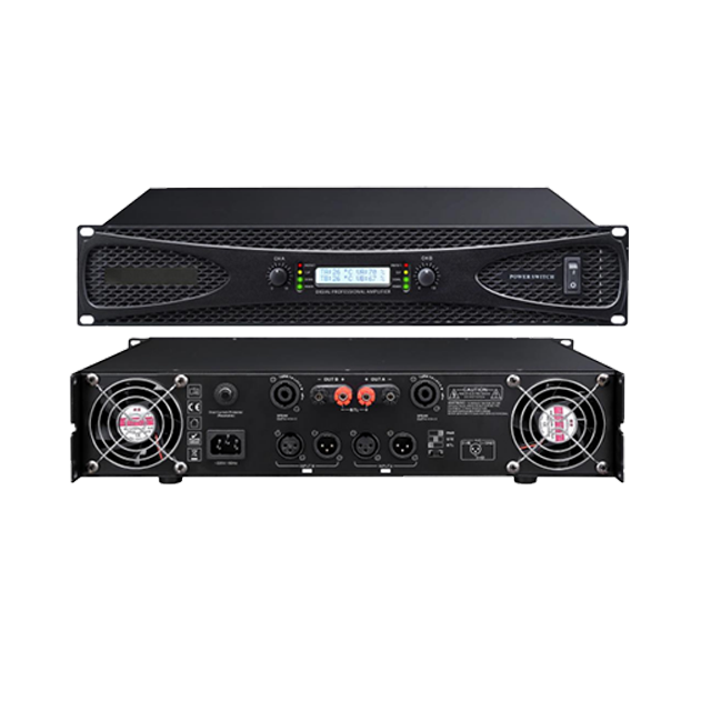 2X350W Two-channel Stereo Professional Power Amplifier