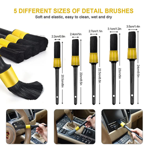 Professional 20pcs Microfiber <strong>Wash</strong> Kit Includes Wheel <strong>Brush</strong> Tools <strong>for</strong> <strong>Car</strong> Detailing Minimum Order Accepted - Product Image 2