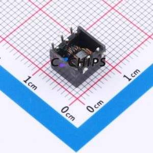 Transformador LAN HR600786E SMD-6P, Inductor de 9.9x8.1mm - Product Image 2