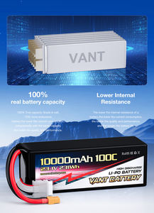 بطارية LiHv فائقة الجهد عالية الكثافة بالطاقة العالية 6S Fpv Lipo بطارية من نوع 6S FPV V وmah 100C لطائرات Fpv وطائرات بدون طيار كبيرة جدًا - Product Image 6