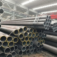 Pipa Baja Karbon Seamless ASTM A106 Grade B, Pipa MS Canai Panas untuk Aplikasi Minyak, Gas, dan Struktural