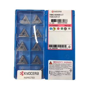 Insertos de Carburo para Torneado KyoceraS TNMG 160404 R-ST PR1125 con Recubrimiento PVD para Acero Inoxidable y Herramientas de Procesamiento de Metales - Product Image 1