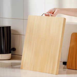 Bamboo Cutting Board Rectangle With Handle Large Thickened For Kitchen Use - Product Image 4