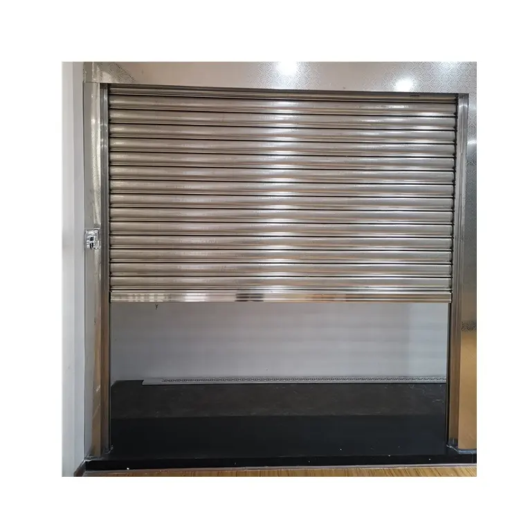 Fire Rated Heat Insulating Guide Grille Rail Security Stainless Steel Roller Shutter