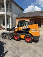 Meilleur prix CASE SR200B Chargeuse compacte sur chenilles d'origine, équipement de construction compact, fourni par l'usine, robuste, certifié CE
