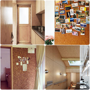 Panneaux muraux en liège colorés à motif mosaïque moderne, insonorisants, anti-collision, décoratifs pour <span class=keywords><strong>mur</strong></span> de fond - Product Image 2