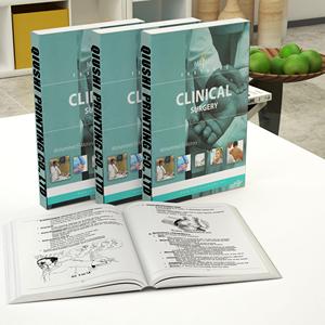 Matary sách giáo khoa phẫu thuật lâm sàng Y Tế sách giáo khoa in ấn nhỏ moq may ràng buộc hoàn hảo ràng buộc RÀNG BUỘC - Product Image 6