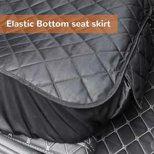 Funda Protectora para Asiento de Coche para Mascotas, Impermeable, Multifuncional, de Viaje, Sostenible, Material Oxford, Antideslizante, para el Asiento Delantero - Product Image 2