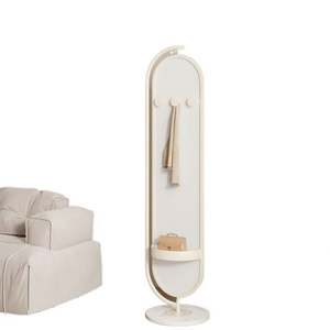 2025 espejo de piso de longitud completa Ins personalizado moderno giratorio para sala de estar vestidor Internet celebridad hogar artículo de tendencia - Product Image 5