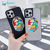 Coque de téléphone IExplore Manufacturer 3D en silicone Superman Street Fashion Design pour iPhone 15 Pro Max Samsung S23 Plus Note 20