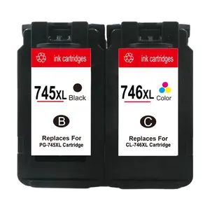 Hicor cartucho kartrid tinta, chip baru sirkuit reset untuk PG 745 XL CL 746 untuk Canon Deskjet Ink Advantage 1275 2374 2375