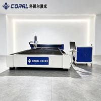 CRL-3015A-3000W Máquina de Corte Láser de Fibra de Alta Velocidad de Plataforma Única, Cortadora CNC de Chapa Metálica para Aluminio y Acero al Carbono