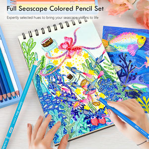 Offre Spéciale crayons de couleur botaniques à noyau souple de haute qualité 36 pièces dans une boîte en papier pour artiste - Product Image 2