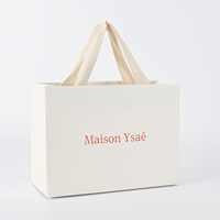 Emballage cadeau de bijoux de boutique en gros personnalisé, écologique, biodégradable, recyclable, ruban multicolore, poignée, nœud, luxe