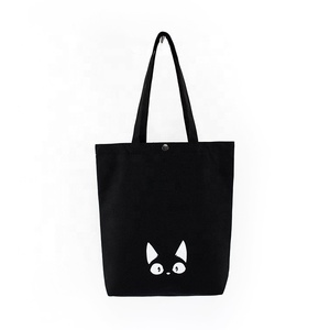 Bolsa de Tela de Algodón con Logotipo Personalizado para Mujer, Bolsas de Compras Ecológicas de Nuevo Estilo, Bolsa de Compras Reutilizable - Product Image 3