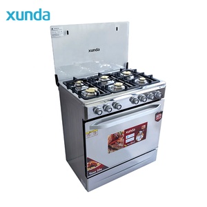 Xunda 80cm Free Standing Appliance 6 Burner Gas <strong>Hob</strong> 30 Inch Gas Range <strong>Oven</strong> Stainless Steel Gas Cooker With Multifunction <strong>Oven</strong> - Product Image 3