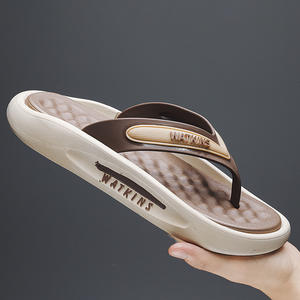 Sandalias Worthington para Hombre, con Diseño Moderno y Estampado, de Cuero, con Punta Abierta, para Playa, con Plantilla de PVC Suave, para Parejas - Product Image 6