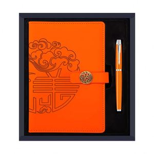 Premium Stationary Set Custom <b>Notebook</b> Gift Set Luxury PU Leather <b>Notebook</b> A5 Office <b>Notebook</b> with Pen for Business Gift Box Set - Product Image 1