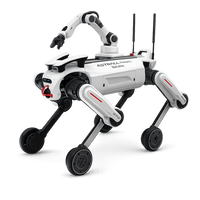 Robot chien industriel T01 avec bras, capacité de charge de 200 kg, moteur pour la logistique et le démontage de marchandises, télécommande