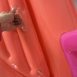 Bateau gonflable flottant pour piscine, équipement de divertissement aquatique pour jet ski, durable et personnalisé, pour 2 couples, usage commercial - Product Image 5